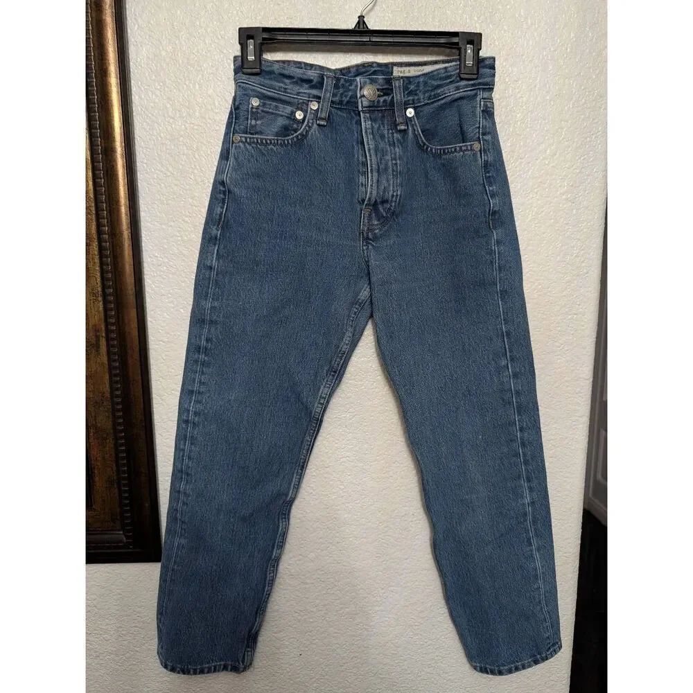 Rag & bone Maya slim leg jeans for women size 24